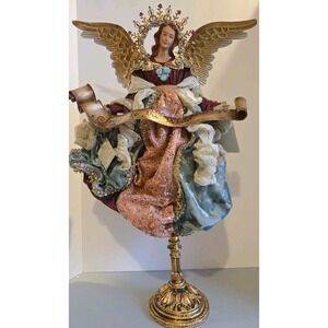 Mark Roberts Angel Joy to the World W/ Base 50/350 LE In Box Christmas